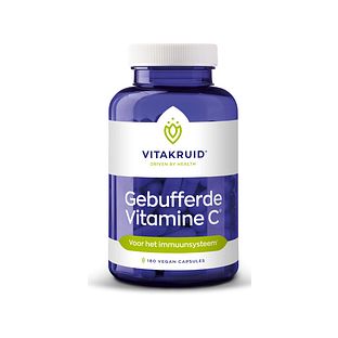 Vitakruid Gebufferde Vitamine C met oa Zink OPC Quercetine 180CP