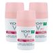 Vichy Deo Roller Beauty Anti-Transpirant 48h Multiverpakking 3x50ML Vichy Deo Roller Beauty Anti-Transpirant 48h Multiverpakking 3x50ML