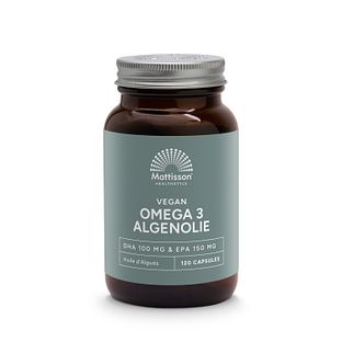 Mattisson HealthStyle Vegan Omega 3 Algenolie Capsules 120CP