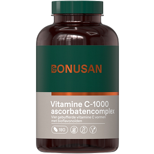 Bonusan Vitamine C-1000 ascorbatencomplex Tabletten 180TB