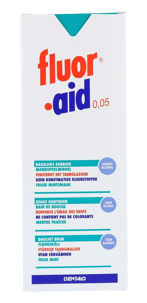 Fluor Aid Mondspoelmiddel 500ml afbeelding