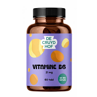 Cruydhof Vitamine B6 Tabletten 60TB