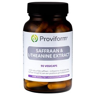 Proviform Saffraan & L-Theanine Extract Capsules 90VCP