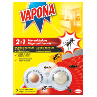 Vapona Dubbele Mierenlokdoos 2ST