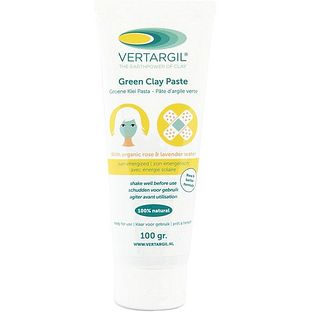 Chi Natural Life Vertargil Groene Klei Pasta Tube 100GR Chi Natural Life Vertargil Groene Klei Pasta Tube 100GR