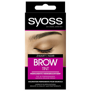 Syoss Brow Tint Zwart 1ST