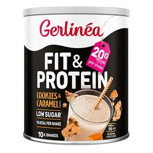 Gerlinéa Fit & Protein Shake Cookies & Caramel 340GR