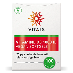 Vitals D3 1000 IE Softgels 100SG