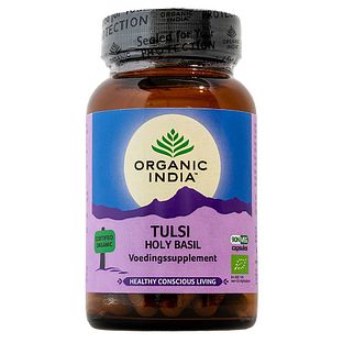 Organic India Tulsi Holy Basil Capsules 90CP