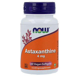 NOW Astaxanthine 4 mg Vegan Softgels 60SG