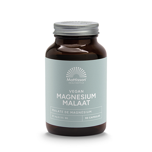 Mattisson HealthStyle Vegan Magnesium Malaat 81mg Capsules 90VCP