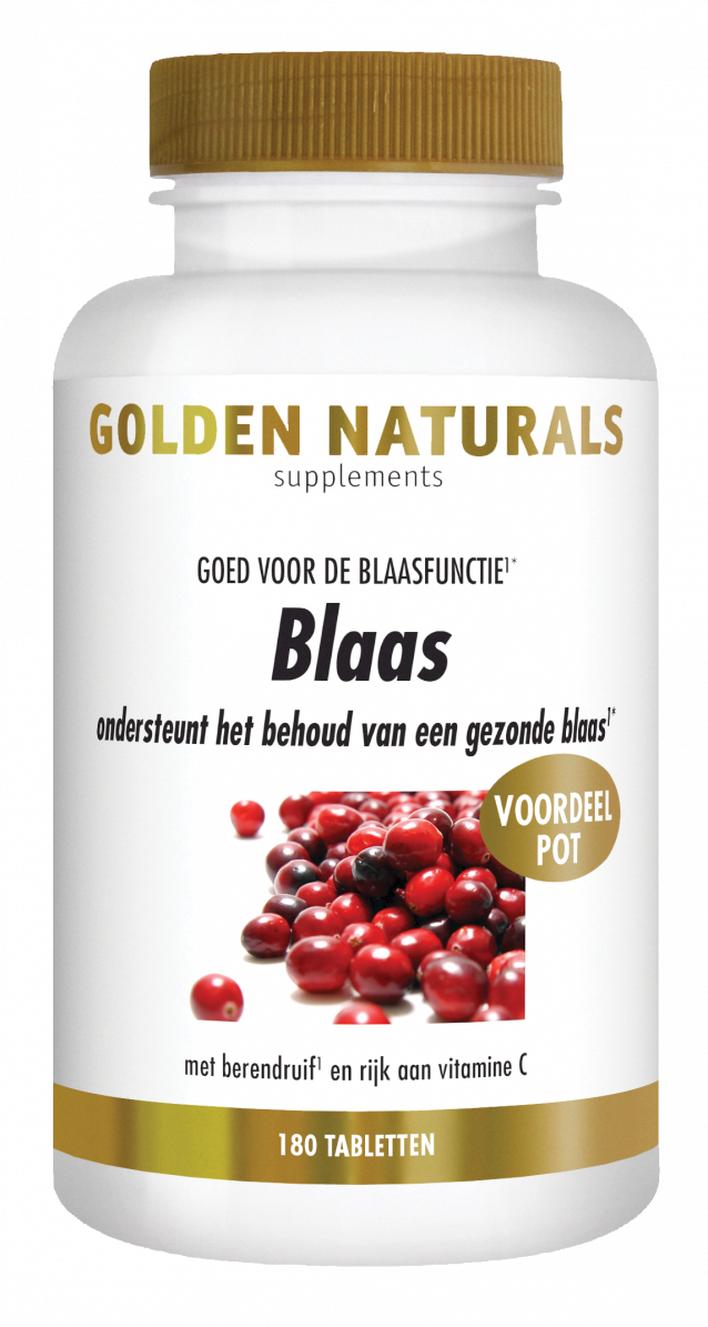 Golden Naturals Blaas Tabletten