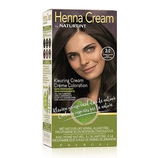 Naturtint Henna Cream 3.0 Donker Kastanjebruin Semi-Permanente Kleuring 110ML