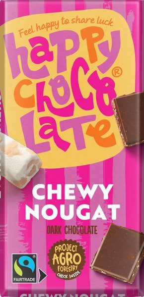 Happy Chocolate Puur Nougat afbeelding