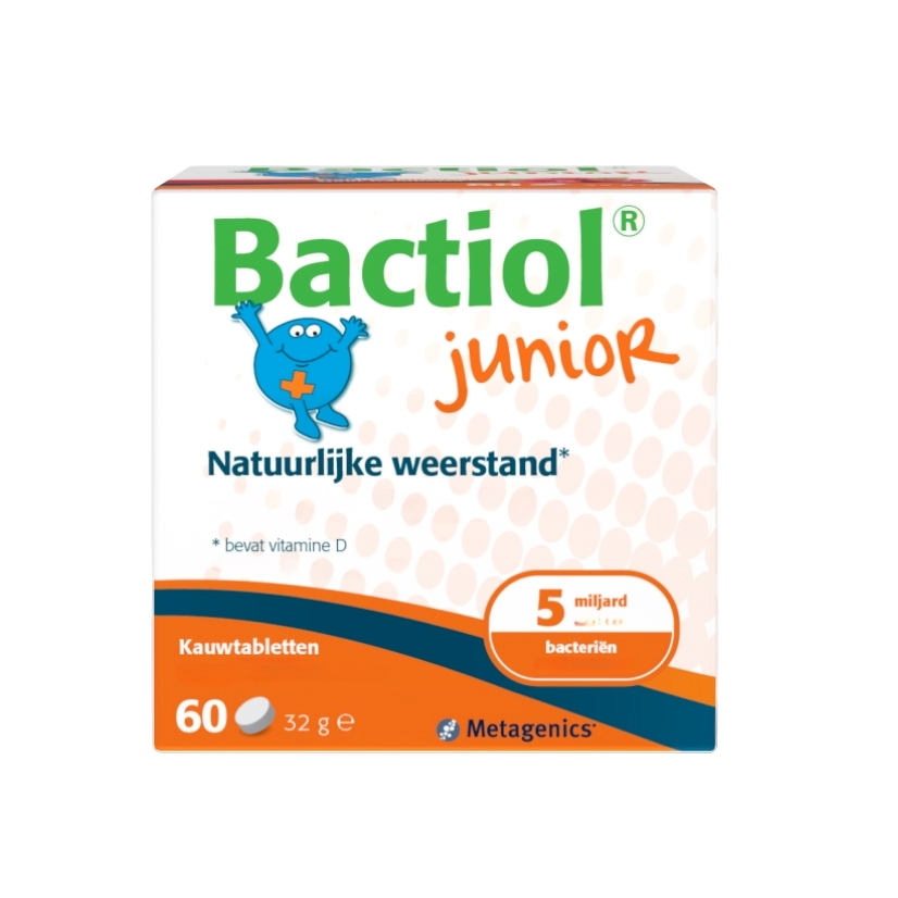 Metagenics Bactiol Junior Kauwtabletten