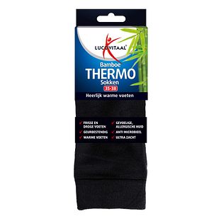 Lucovitaal Bamboe Thermosokken 35-38 1PR