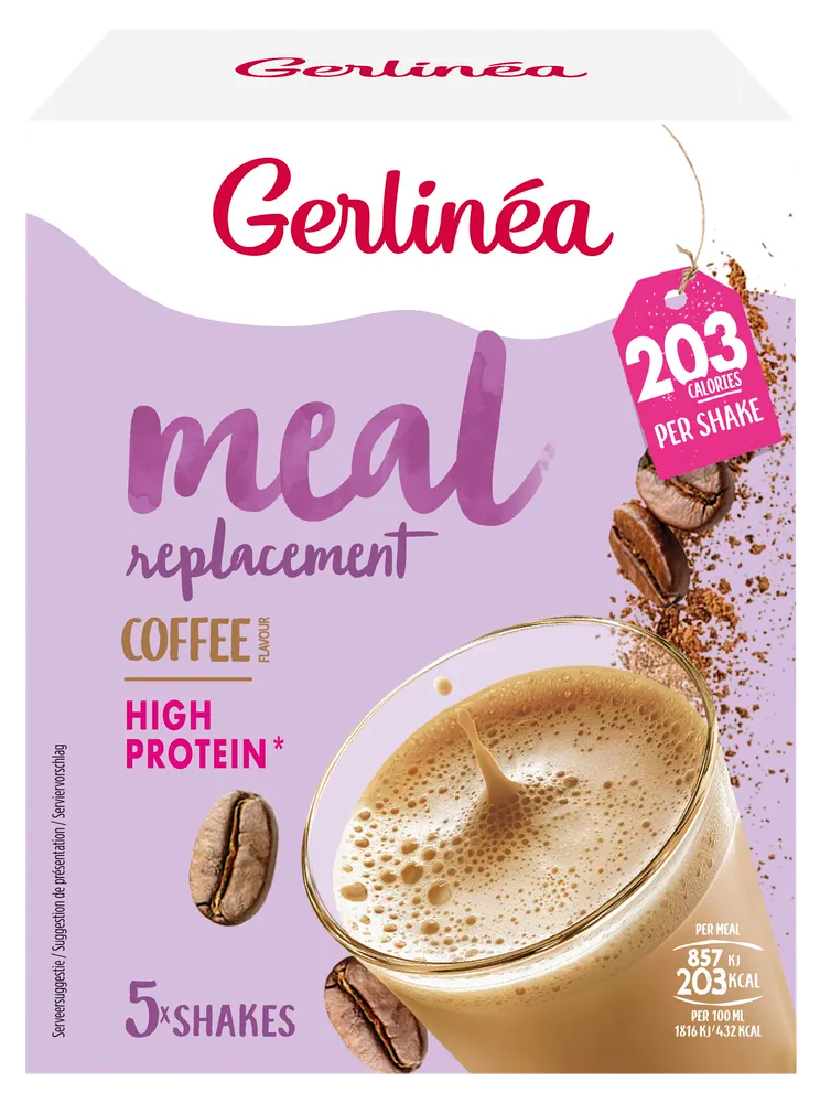 Gerlin&eacute;a Maaltijdshake Koffie