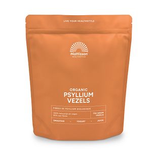 Mattisson HealthStyle Organic Psylliumvezels 750GR