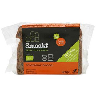 Smaakt Less Carb Proteïne Brood 250GR Smaakt Less Carb Proteïne Brood 250GR