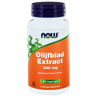 NOW Olijfblad Extract 500mg Tabletten 60ST