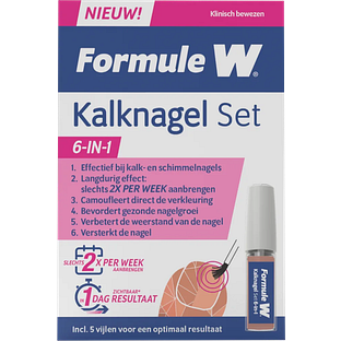 Formule W Kalknagel Set 6-In-1 4ML Formule W Kalknagel Set 6-In-1 4ML