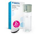 Brita Waterfilterfles Vital Lichtgroen + 2 MicroDisc Filters 1ST