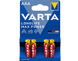 Varta Longlife Max Power AAA Batterijen 4ST