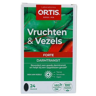 Ortis Vruchten & Vezels Forte Darmtransit Tabletten 24TB