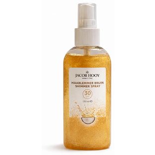 Jacob Hooy Haarlemmer Bruin Shimmer Spray SPF30 150ML