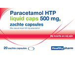 Healthypharm Paracetamol 500mg Liquid Capsules 20ST