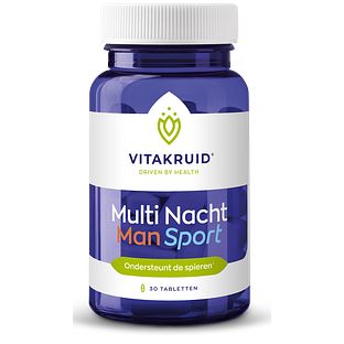 Vitakruid Multi Nacht Man Sport 100% Vegan 30TB