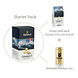 Ballstad Omega 3 Starter Pack 1ST Verpakking plus refill en storage can