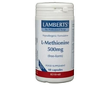 Lamberts L-methionine 500mg Vegacapsules 60VCP Lamberts L-methionine 500mg Vegacapsules 60VCP