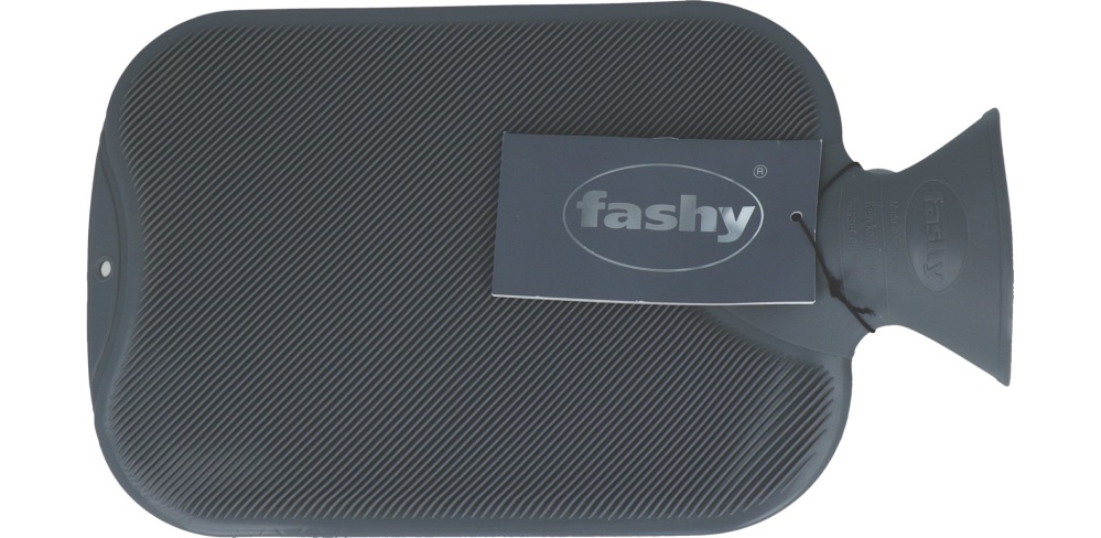 Fashy Warmwaterzak Enkelgeribbeld Antraciet afbeelding