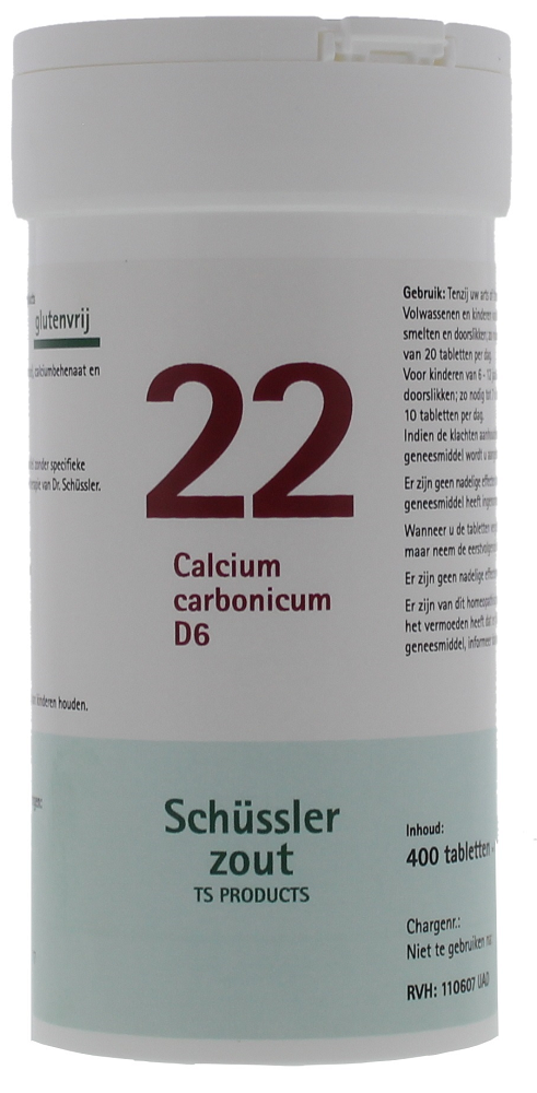 Pfluger Celzout 22 Calcium Carbonicum D6 Tabletten afbeelding