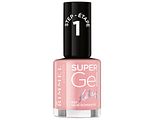 Rimmel London Nagellak Super Gel 021 New Romantic 12ML Rimmel London Nagellak Super Gel 021 New Romantic 12ML