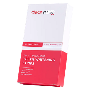ClearSmile PAP + Transparant Teeth Whitening Strips 10ST