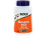 NOW Betaïne HCl 648 mg Capsules 120CP