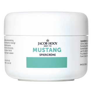 Jacob Hooy Mustang Spiercrème Met Rozemarijnolie 200ML Jacob Hooy Mustang Spiercrème Met Rozemarijnolie 200ML