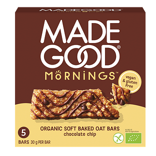 Made Good Mornings Chocolate Chip Soft Baked Oat Bars 5ST