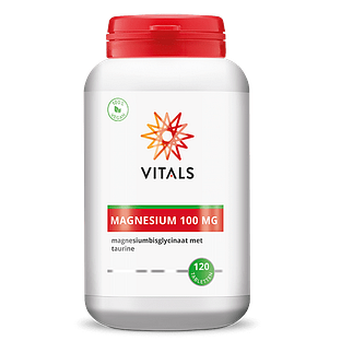 Vitals Magnesium Bisglycinaat 100mg Tabletten 120TB