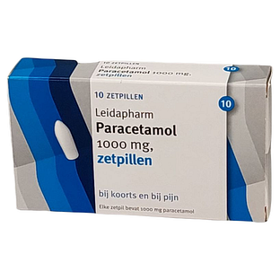 Leidapharm Paracetamol 1000mg Zetpil 10ST