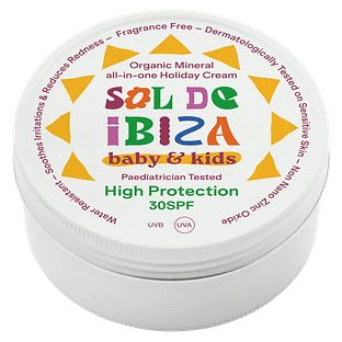 Sol De Ibiza SPF30 Baby & Kids Holiday Cream Mini 30GR Sol De Ibiza SPF30 Baby & Kids Holiday Cream Mini 30GR