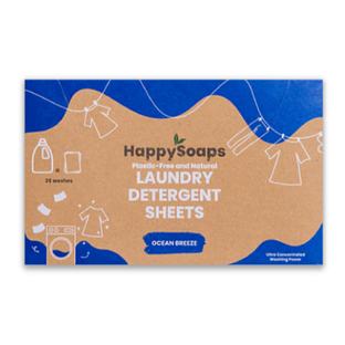 HappySoaps Wasstrips Gekleurde En Witte Was 35ST