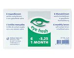 Eye Fresh -3,25 Getinte Zachte Maandlenzen 6ST