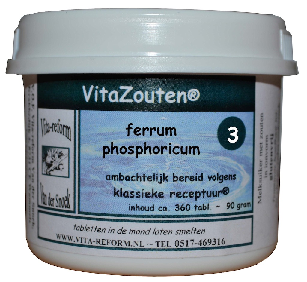 Vitazouten Nr. 3 Ferrum Phosphoricum 360st afbeelding