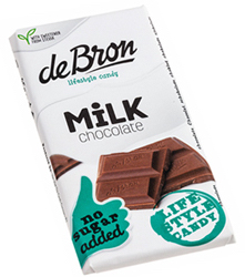 De Bron Suikervrije Tablet Milk Chocolate afbeelding