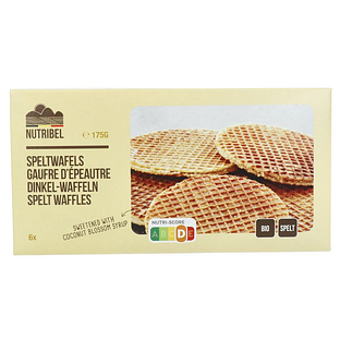 Nutribel Spelt Wafels 175GR