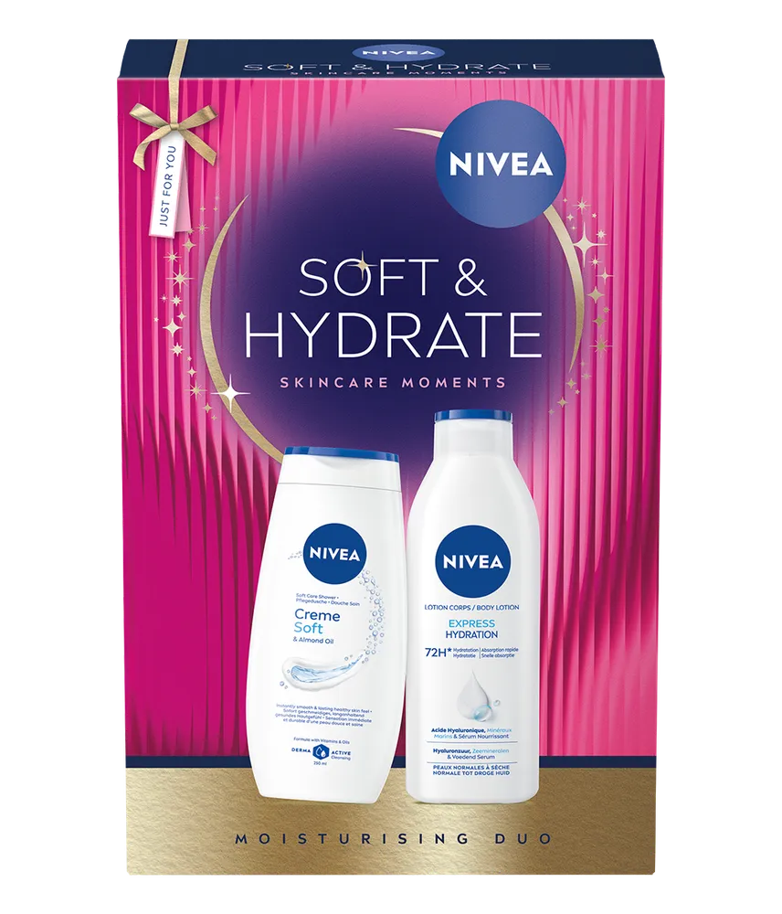 Nivea Soft & Hydrate Giftset
