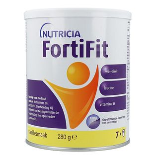 Nutricia Fortifit Poeder Vanille 280GR Nutricia Fortifit Poeder Vanille 280GR
